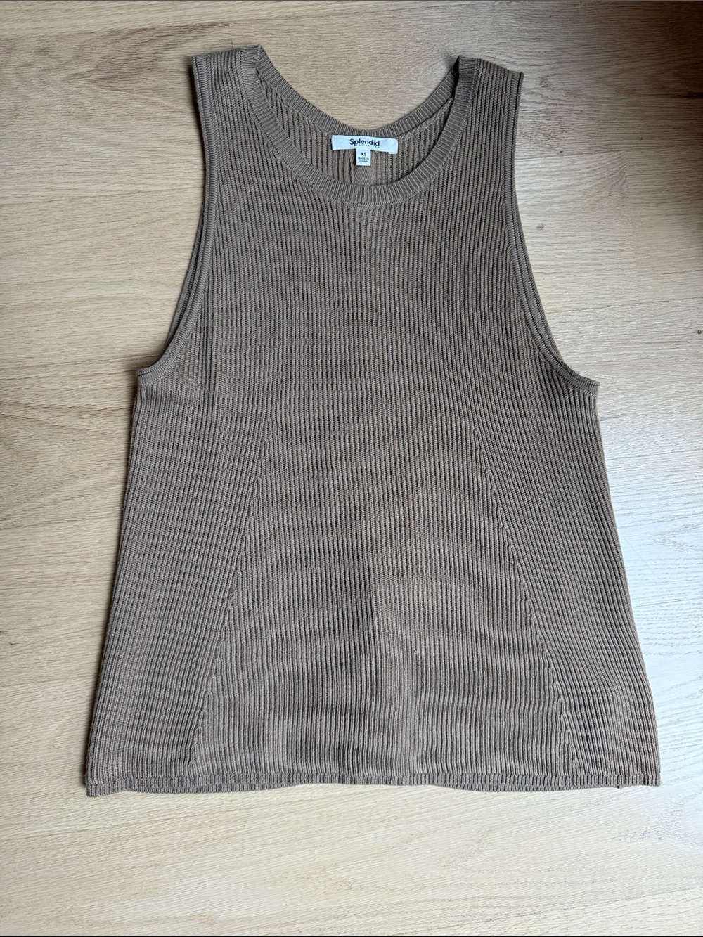 Splendid ribbed tank